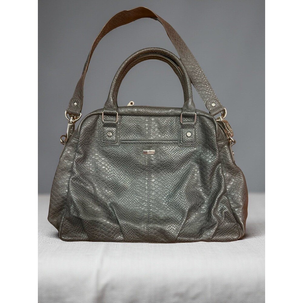 Jeweli by Thirty One Gray Snake Bag
